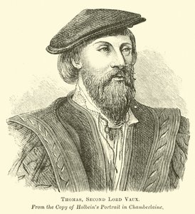 Thomas, deuxième Lord Vaux - English School