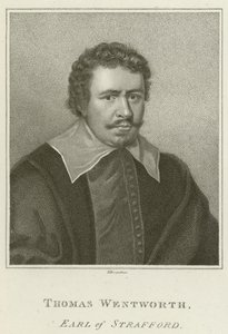 Thomas Wentworth, comte de Strafford (gravure) - English School
