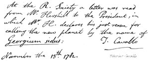 Tiberius Cavallo - English School