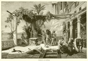 Tibère à Caprée - English School