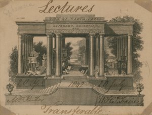 Billet pour des conférences à l