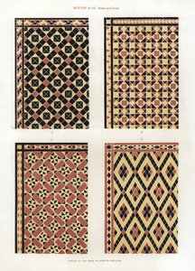 Dessins de carreaux - English School