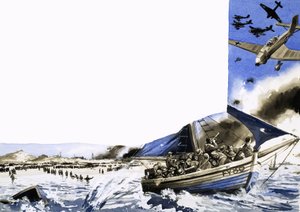 Maintes fois, les petits bateaux traversaient la Manche - English School