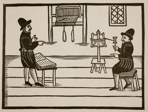 Page de titre de A True Discourse of the Two Infamous Prophets, Richard Farnham, Weaver, of White-Chapel, and John Bull, Weaver, of Saint Botolphs, Algate par T.H 1636