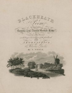 Page de titre pour Blackheath - English School
