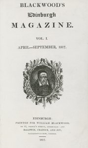 Page de titre de la première édition de Blackwood