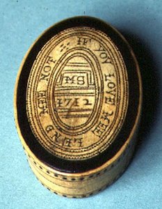 Boîte à tabac, 1712