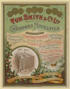Tom Smith & Co Ltd, Nouveautés de Noël, Pétards de Noël, Couverture de Brochure - English School