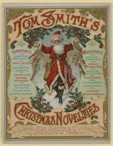 Tom Smith & Co Ltd, Nouveautés de Noël, Pétards de Noël, Couverture de Brochure - English School