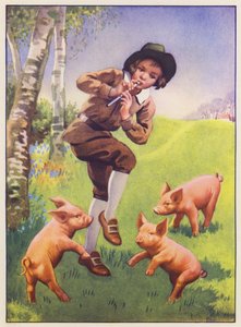 Tom, Tom, le fils du joueur de cornemuse et les trois petits cochons - English School