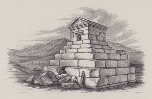 Tombe de Cyrus (gravure)