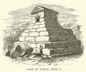 Tombe de Cyrus, Ezra, i - English School