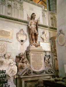 Tombe de Georgio Holles, Abbaye de Westminster - English School