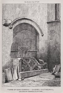 Tombe du roi Cormac, cathédrale de Cashel - English School