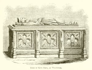 Tombeau du roi Jean, à Worcester - English School