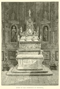 Tombe de San Domenico à Bologne - English School
