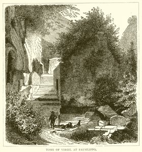 Tombe de Virgile à Pausilippe - English School