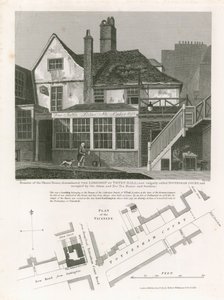 Tottenham Court, occupé par la Maison de Thé et les Jardins Adam et Eve - English School
