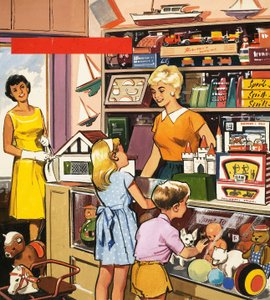 Assistant de magasin de jouets - English School
