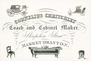Carte de visite, Cornelius Critchley - English School