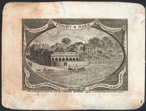 Carte de visite, Flight & Barr - English School