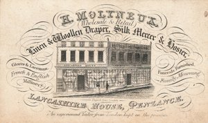 Carte de visite, H Molyneux - English School