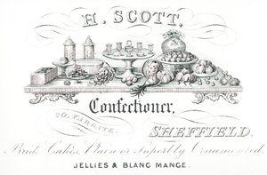 Carte de visite, H Scott - English School