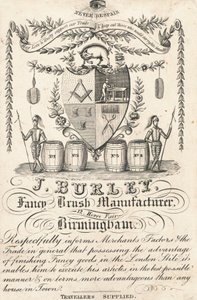 Carte de visite, J Burley - English School