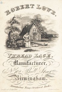 Carte de visite, Robert Lowe - English School