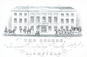 Carte de visite, The George - English School