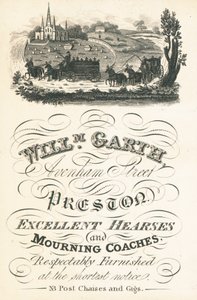 Carte de visite, William Garth - English School