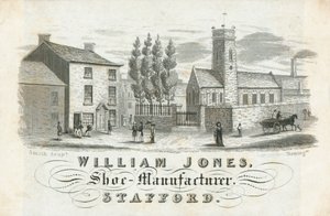 Carte de visite, William Jones - English School