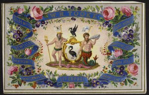 Carte de visite pour W H Tooke