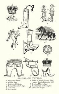 Enseignes commerciales : Cuir et chaussures - English School