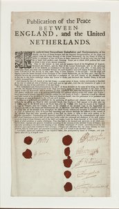 Traité de Breda, 1667 - English School