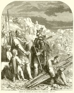 Traité de Hengist et Horsa avec Vortigern - English School