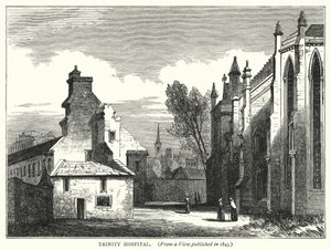 Hôpital de la Trinité (gravure) - English School