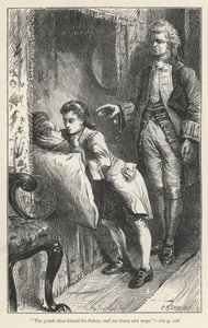 Tristram Shandy, la mort de Le Fevre - English School