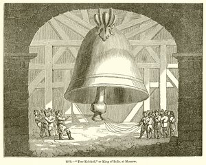 Tsar Kolokol, ou Roi des cloches, à Moscou - English School