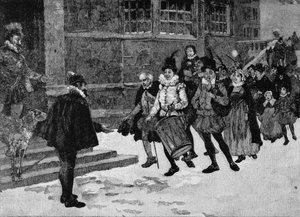 Wassailing Tudor - English School