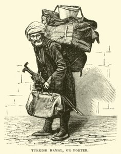 Hamal turc, ou porteur - English School