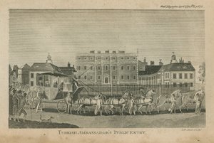 Entrée publique des ambassadeurs turcs - English School