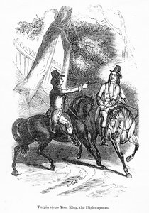 Turpin arrête Tom King, le bandit de grand chemin