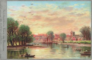 Ville de Twickenham sur la Tamise - English School