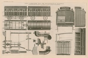 Voitures jumelles pour le Metropolitan Railway - English School