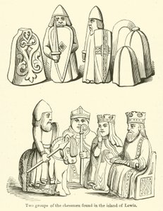 Deux groupes de pièces d