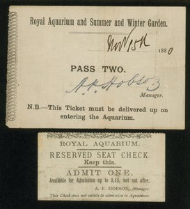 Deux billets pour l