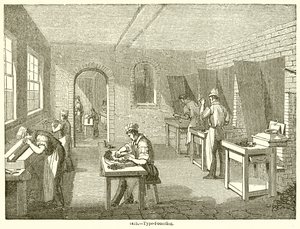 Fonderie de caractères - English School