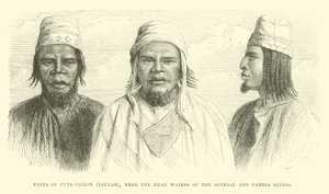 Types de Futa-Jallon, Foulah, près des sources des rivières Sénégal et Gambie