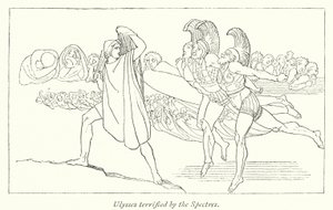 Ulysse terrifié par les spectres - English School